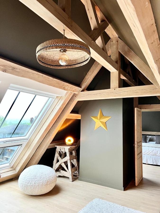 Par Hasard Ou Pas Bed & Breakfast Saint-Martin-aux-Chartrains Exterior foto