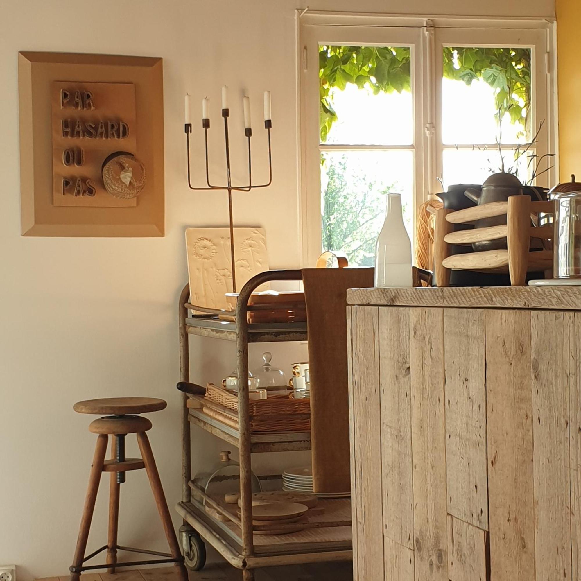 Par Hasard Ou Pas Bed & Breakfast Saint-Martin-aux-Chartrains Exterior foto
