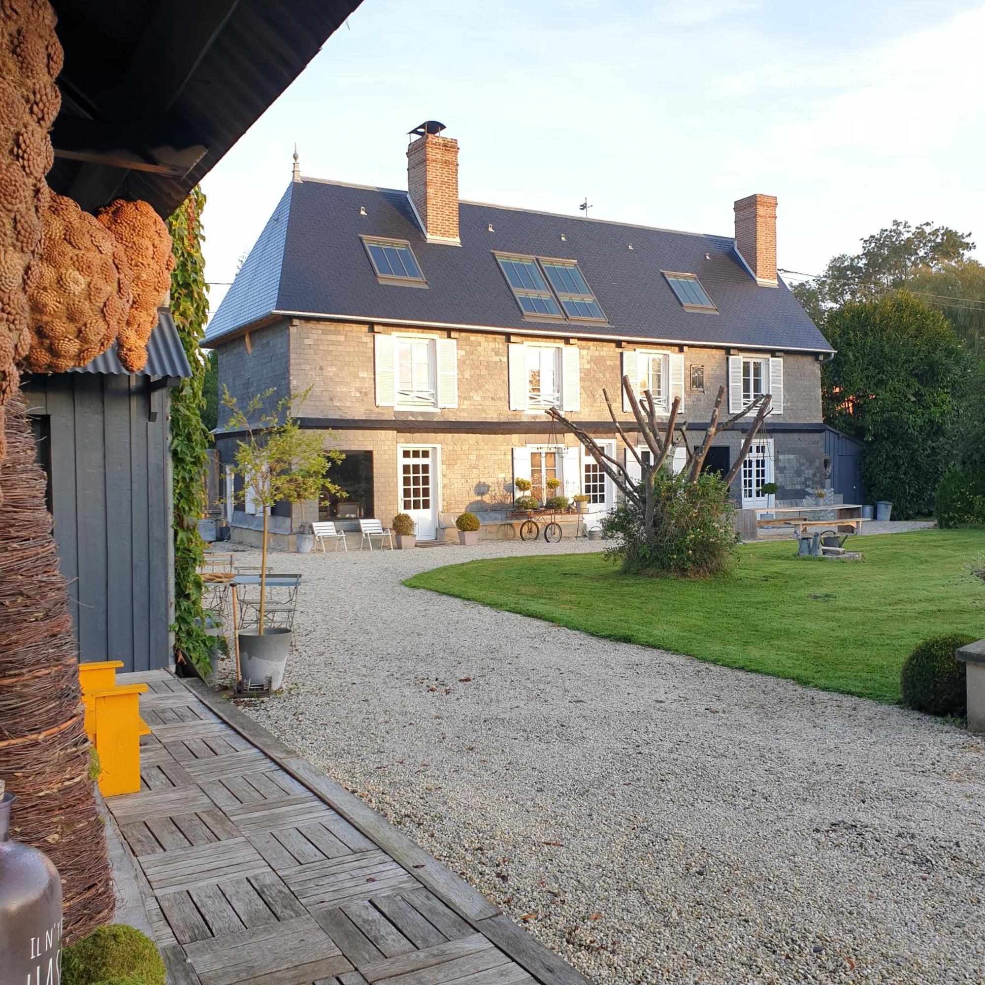 Par Hasard Ou Pas Bed & Breakfast Saint-Martin-aux-Chartrains Exterior foto